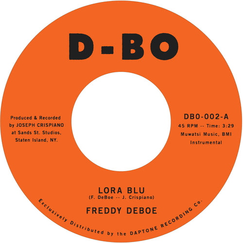 FREDDY DEBOE - LORA BLU / LOST AT SEA [7" Vinyl]
