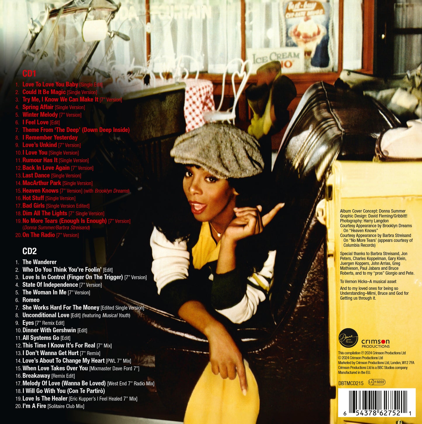 Donna Summer - Donna Summer: On The Radio - Greatest Hits Expanded 2CD in 7" Deluxe Gatefold]