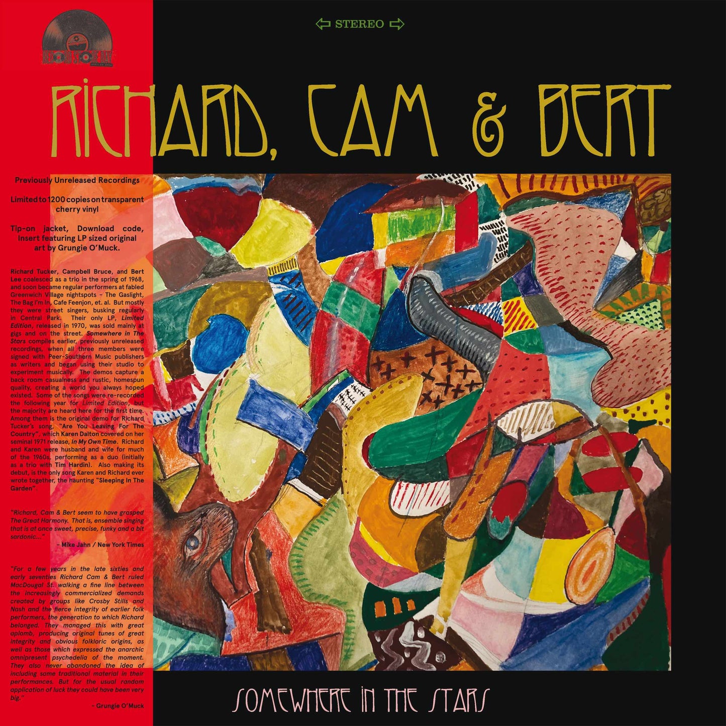 Richard, Cam & Bert - Somewhere In The Stars