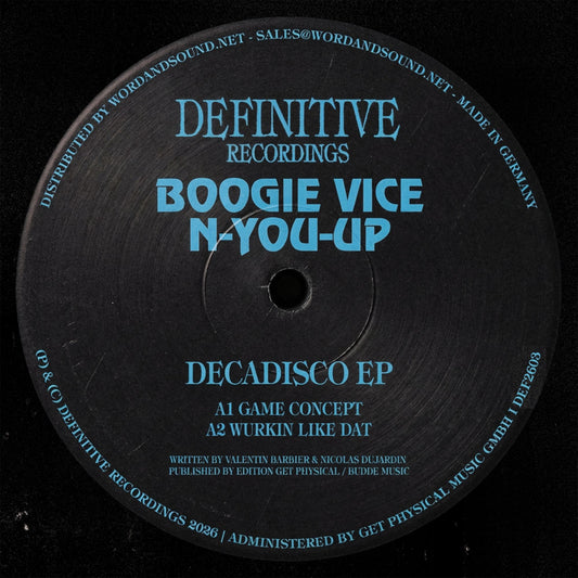 Boogie Vice, N-You-Up - Decadisco EP