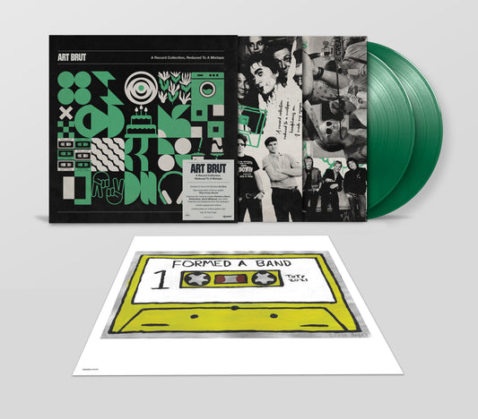 Art Brut - A Record Collection, Reduced To A Mixtape [Signed Edition Indies Exclusive 2LP Green Vinyl]