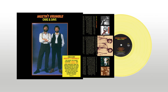 Chas & Dave - Mustn't Grumble (140g 'Rockney' coloured vinyl)
