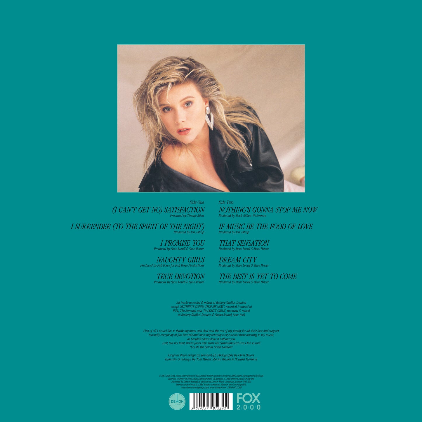 Samantha Fox Samantha Fox: Samantha Fox [Picture Disc]