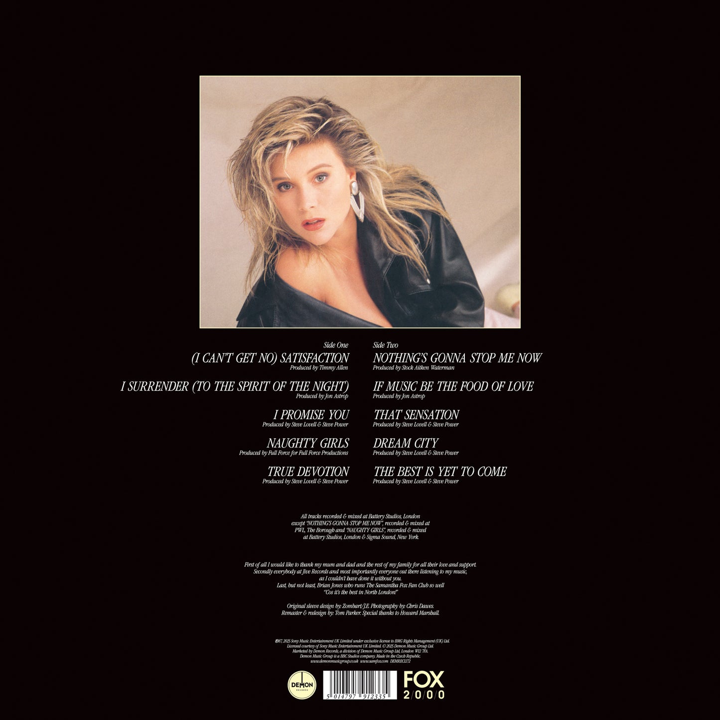 Samantha Fox Samantha Fox: Samantha Fox [Caramel, Gold & Silver Vinyl]