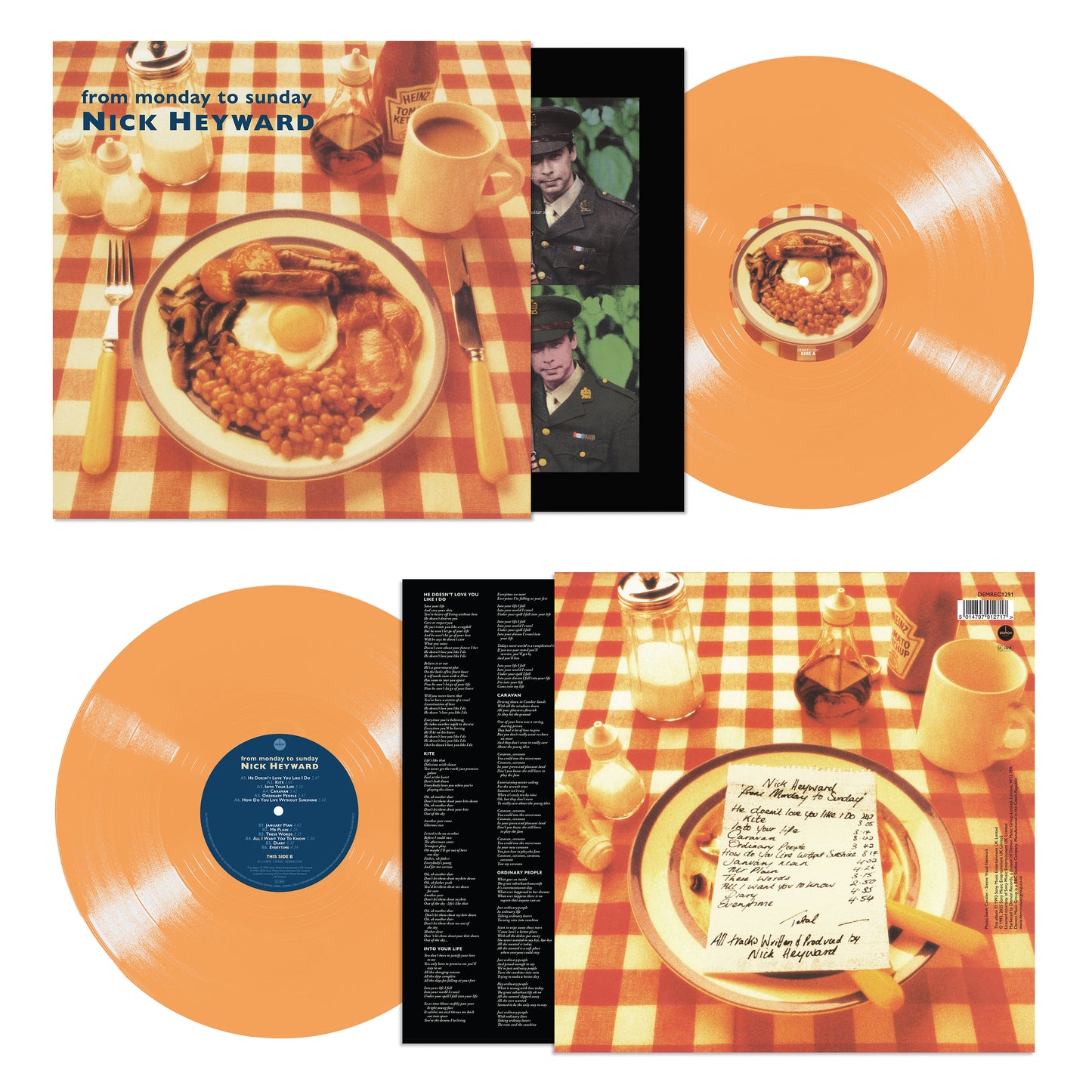 NICK HEYWARD - FROM MONDAY TO SUNDAY [Coloured Vinyl]