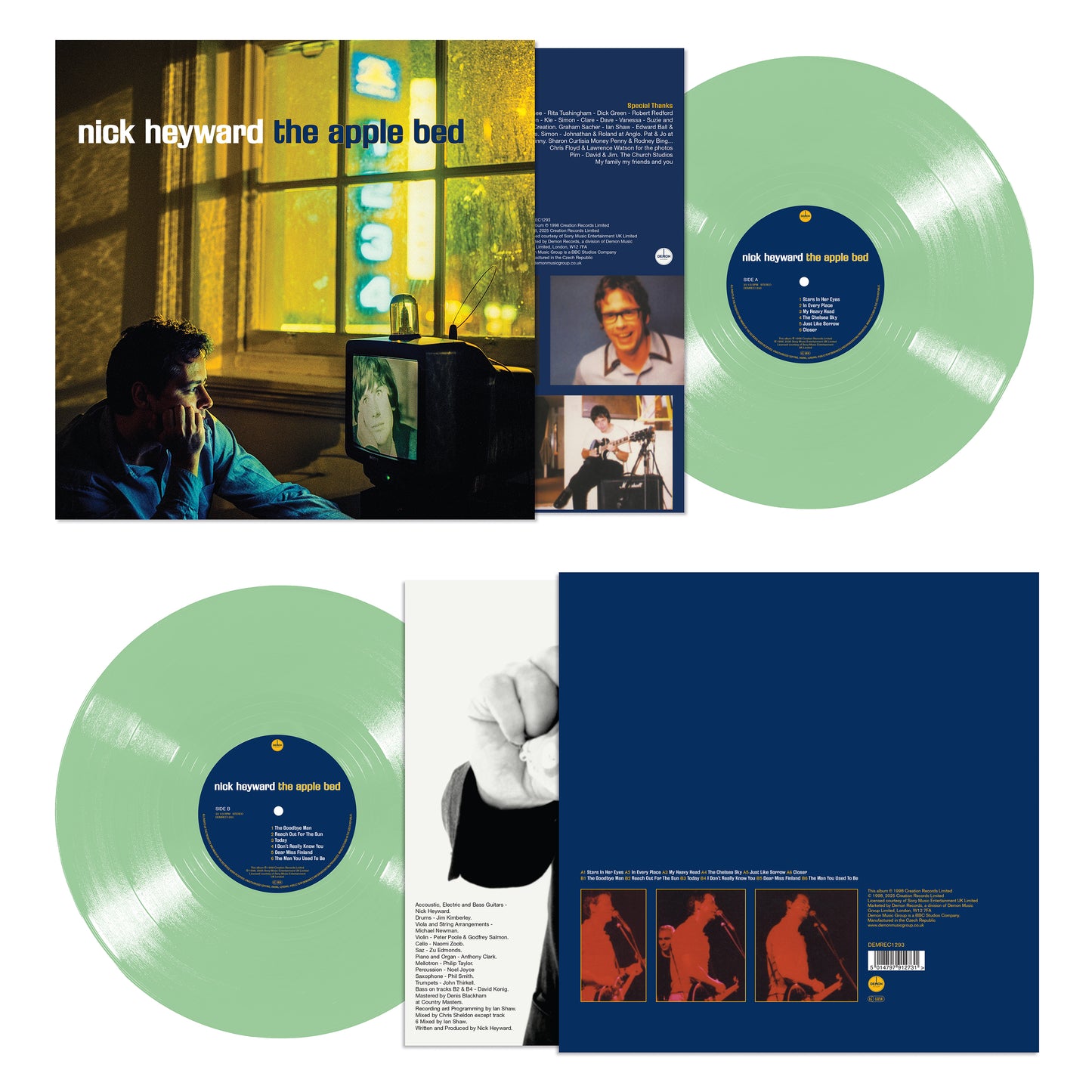 NICK HEYWARD - THE APPLE BED [Coloured Vinyl]