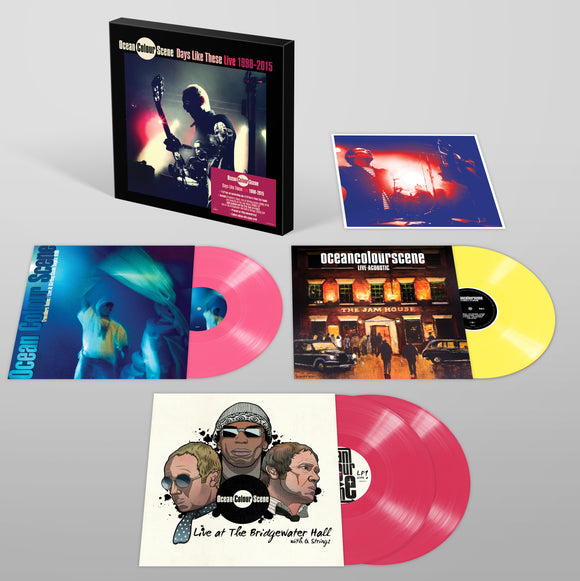 Ocean Colour Scene - Days Like These – Live – 1998 -2015 (Signed Edition) [4LP Coloured Vinyl]