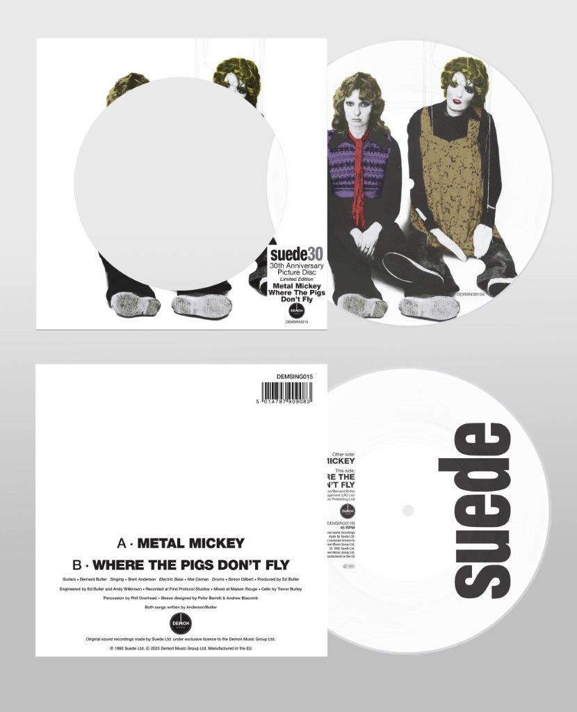 Suede - Metal Mickey (30th Anniversary Limited Edition) [7" Picture Disc]
