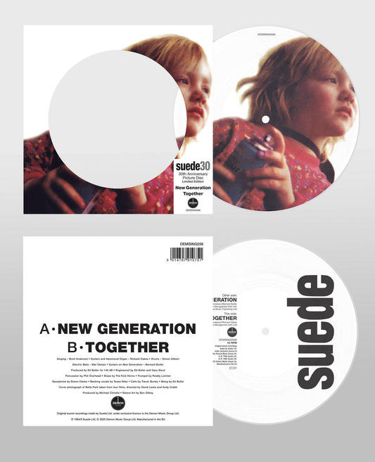 SUEDE - NEW GENERATION 30TH ANNIVERSARY EDITION [7" Picture Disc]