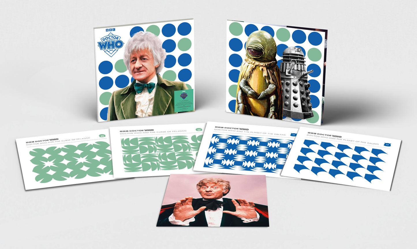 DOCTOR WHO - THE JON PERTWEE COLLECTION [4LP Coloured]