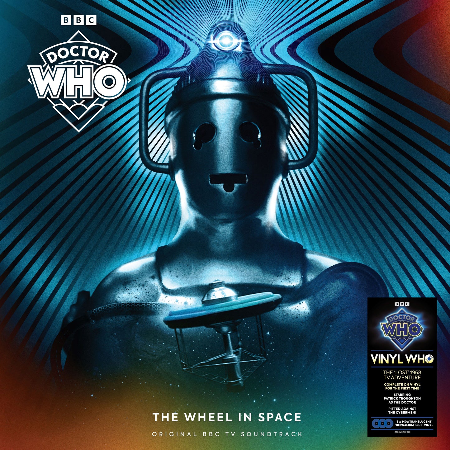 DR WHO - The Wheel In Space [Translucent Bernalium Blue 3LP]
