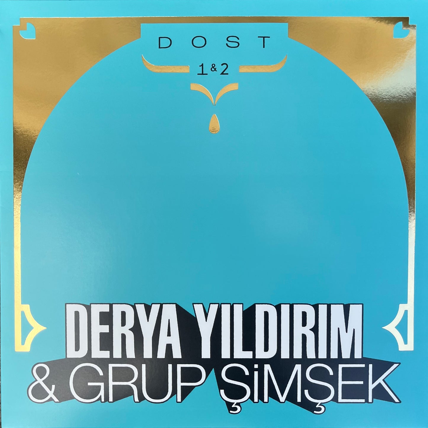 DERYA YILDIRIM & GRUP ŞIMŞEK - DOST 1 & 2 (INDIES EXCLUSIVE YELLOW VINYL WITH GOLD FOIL PRINT SLEEVE) [2LP]