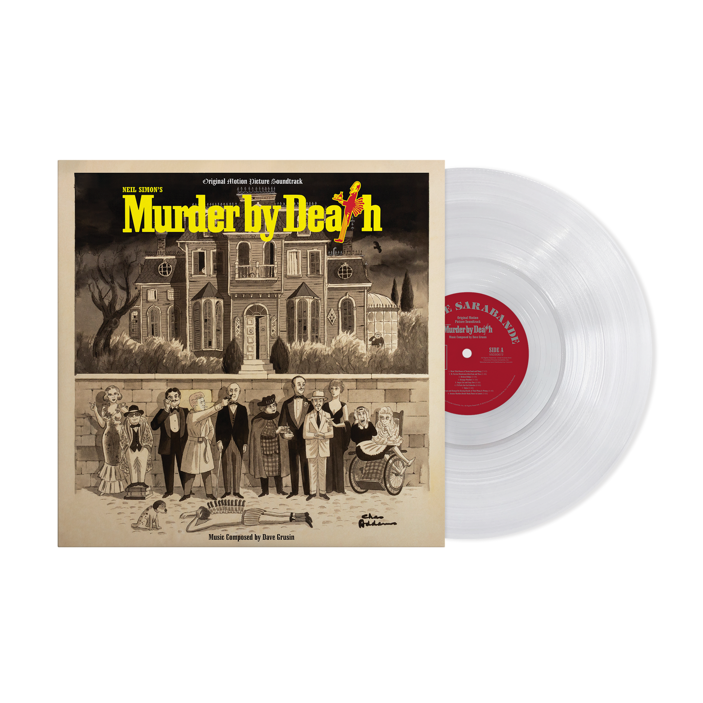 Dave Grusin - Murder By Death (Original Motion Picture Soundtrack) [Translucent Clear Vinyl]