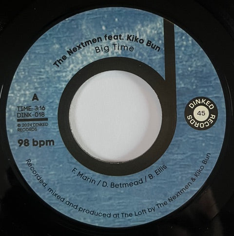 The Nextmen feat. Kiko Bun - Big Time / Instrumental [7" Vinyl]