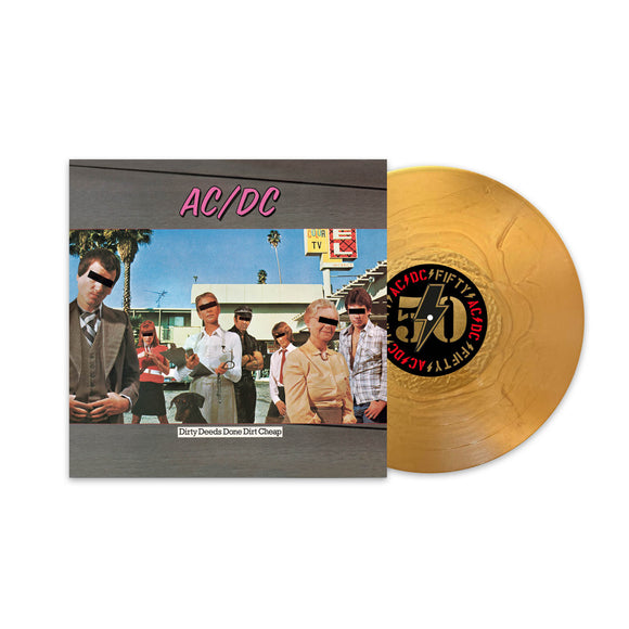 AC/DC - Dirty Deeds (50th Anniversary) [Gold LP]