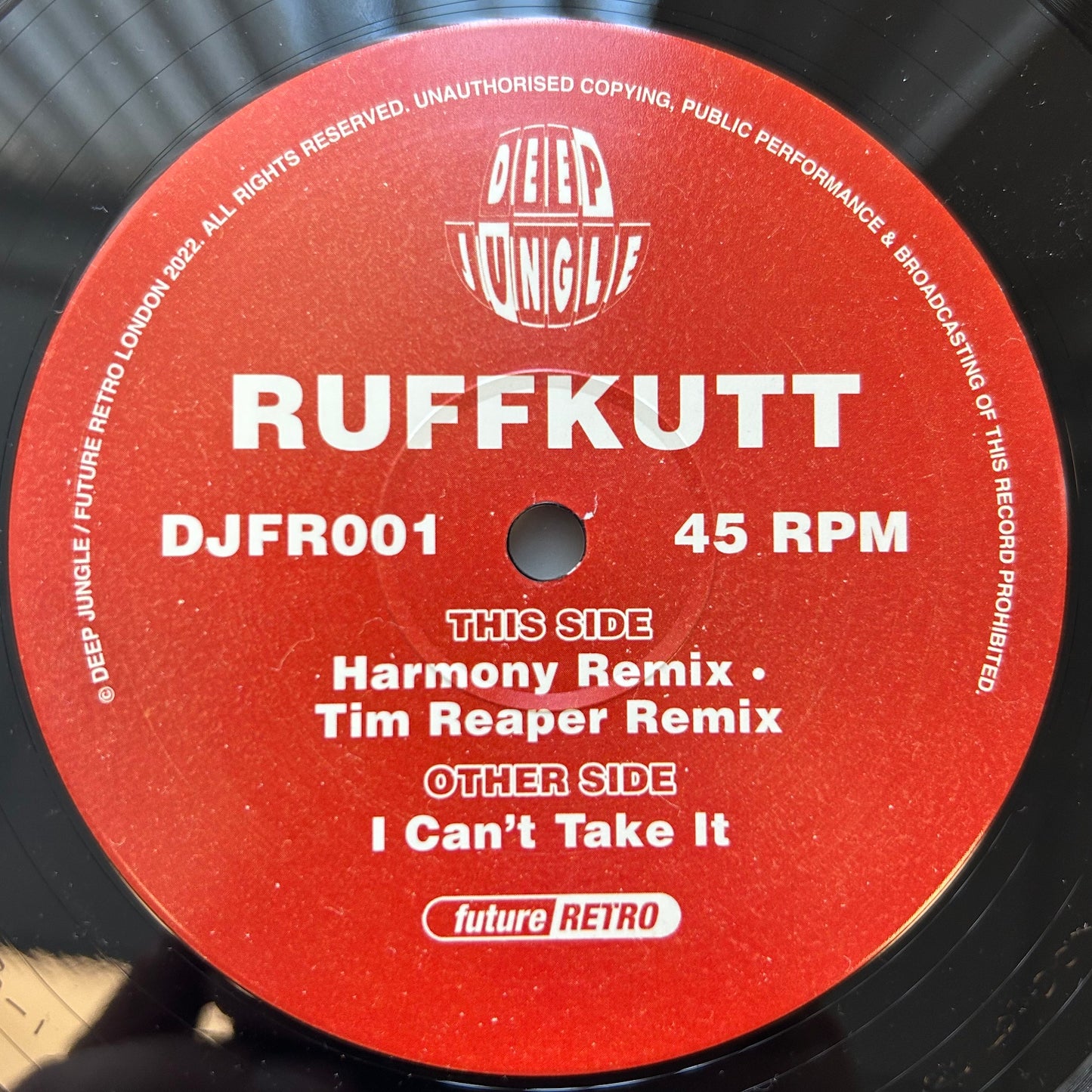 Ruffkutt - I Can't Take It EP