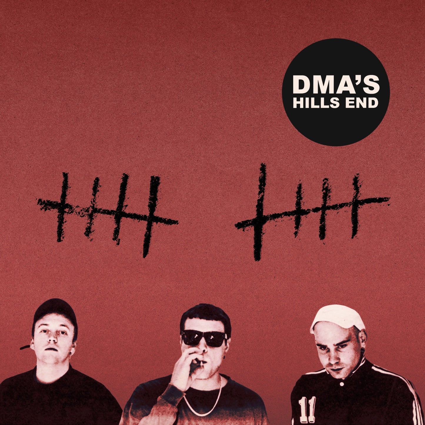 DMA's - All The Hits [Red, black & a hint of white Marble] (ONE PER PERSON)