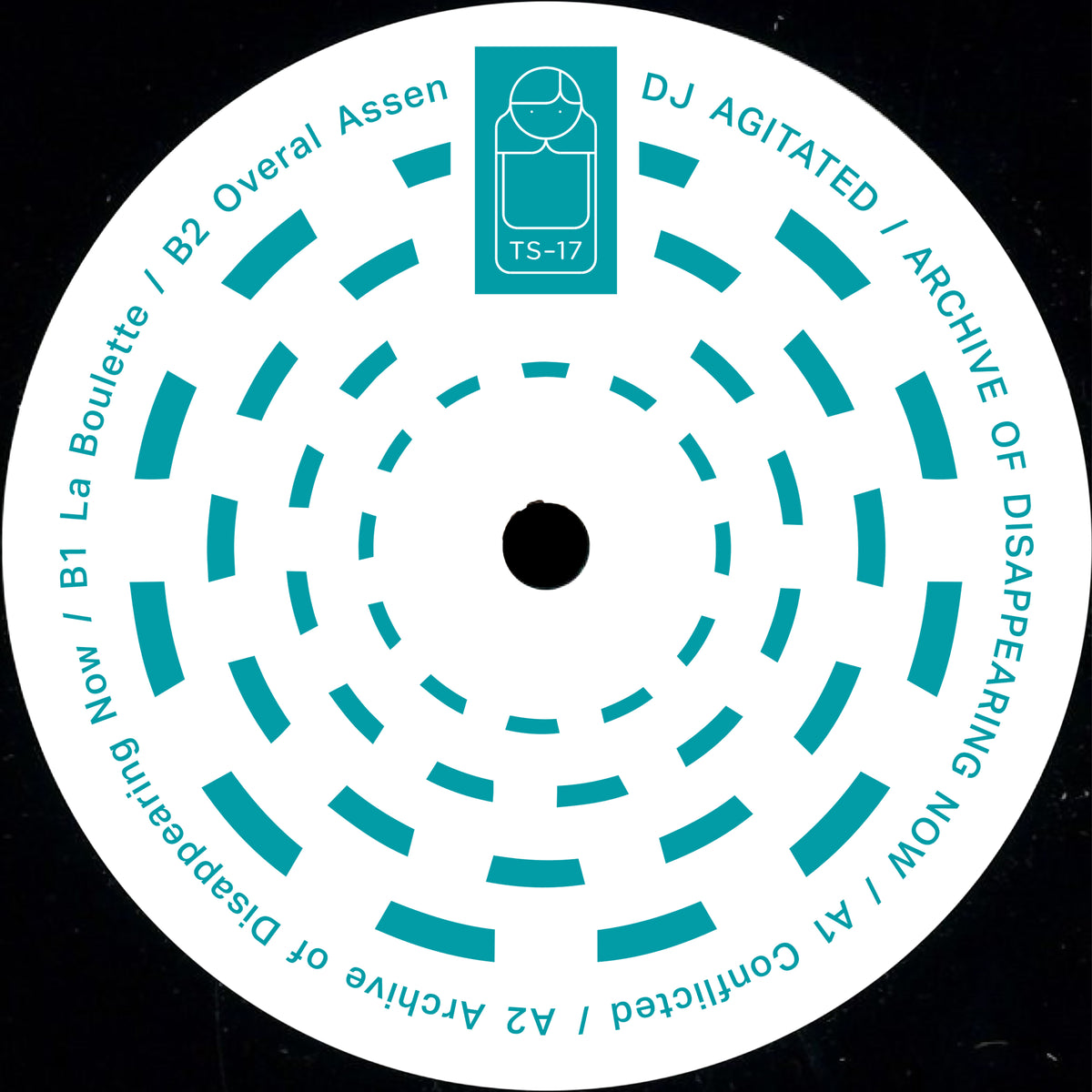 DJ AGITATED - Archive of Disappearing Now [Hand Stamped]