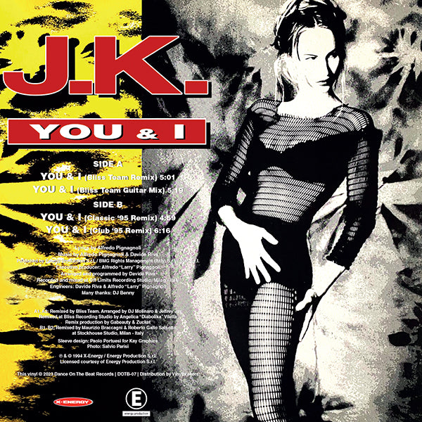 J.K. - YOU & I [White Vinyl]