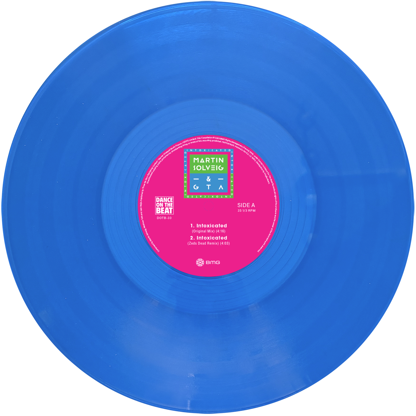 MARTIN SOLVEIG - Intoxicated [Blue Vinyl]