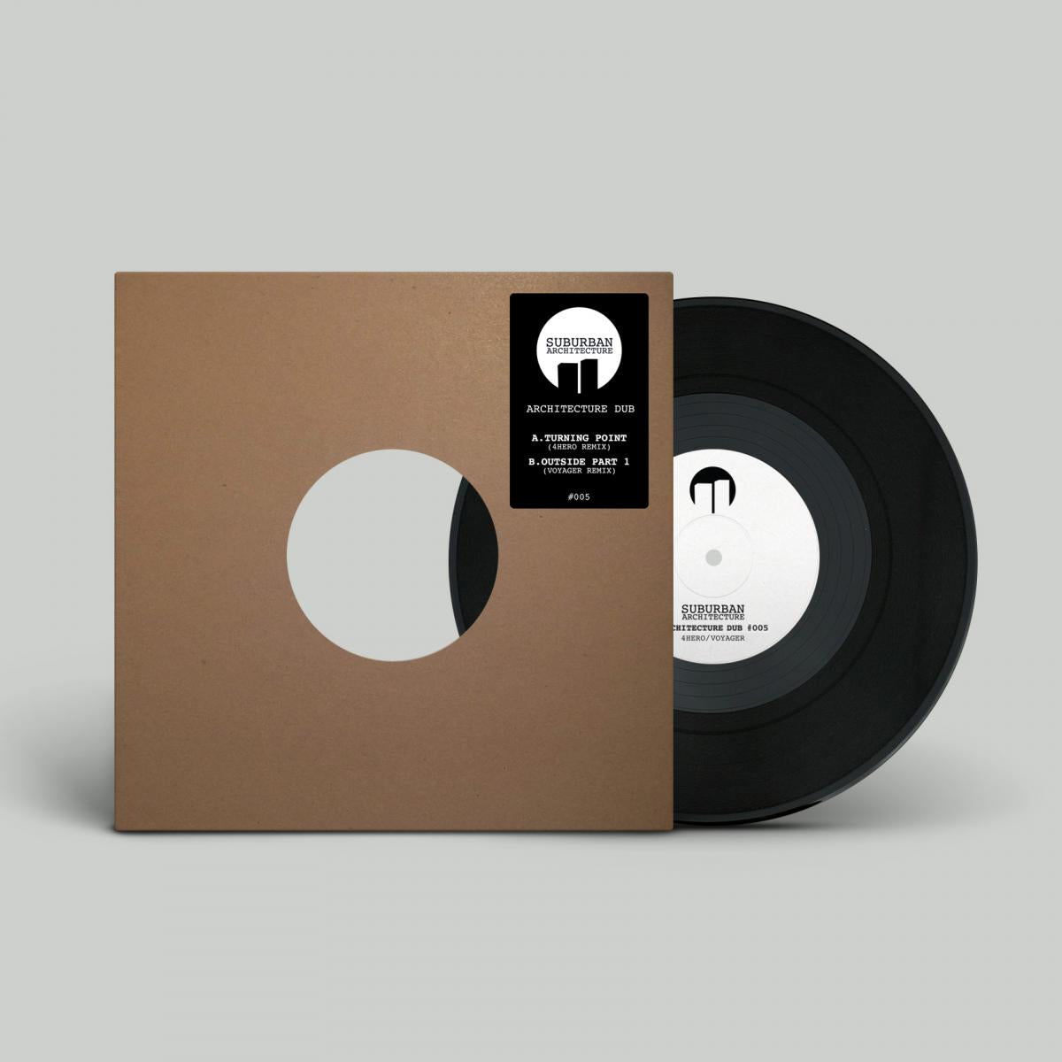 Suburban Architecture - Architecture Dub #005 [hand stamped / stickered sleeve]