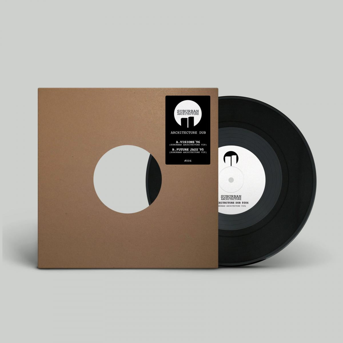 Suburban Architecture - Architecture Dub #006 [hand-stamped labels / stickered sleeve]