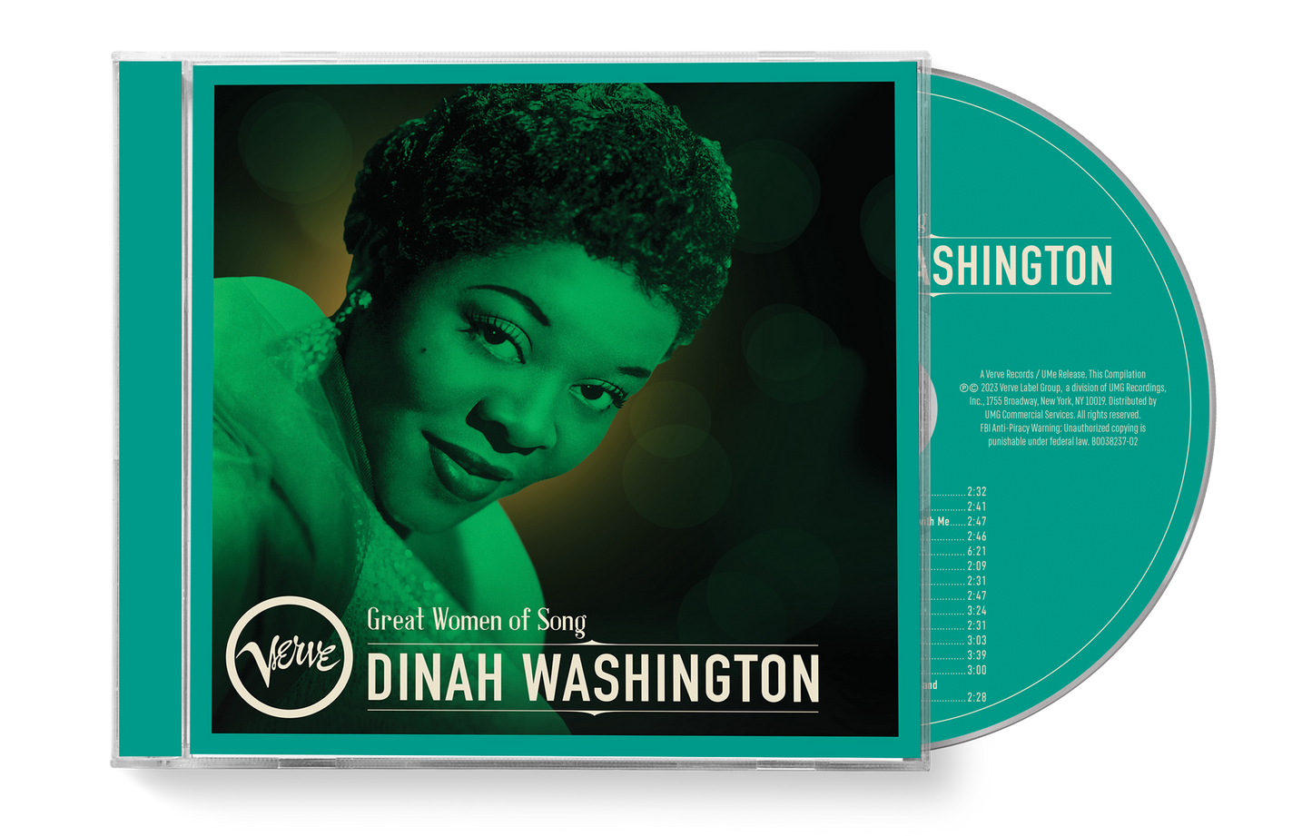 DINAH WASHINGTON - Great Women of Song: Dinah Washington [CD]
