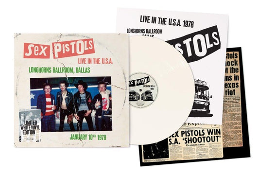 Sex Pistols - Live In The U.S.A 1978 – Dallas [White LP]