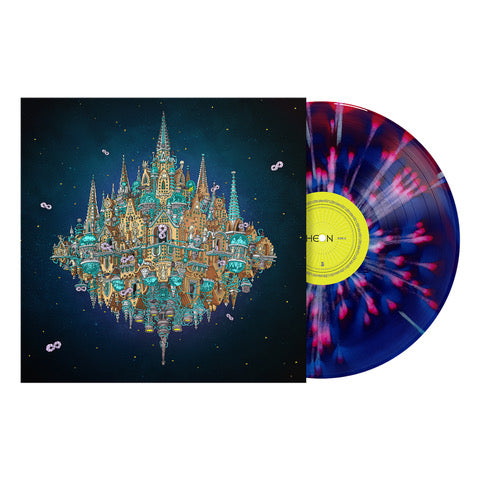 Dance Gavin Dance - Pantheon [2LP Cobalt and Ruby Smush with White Splatter]