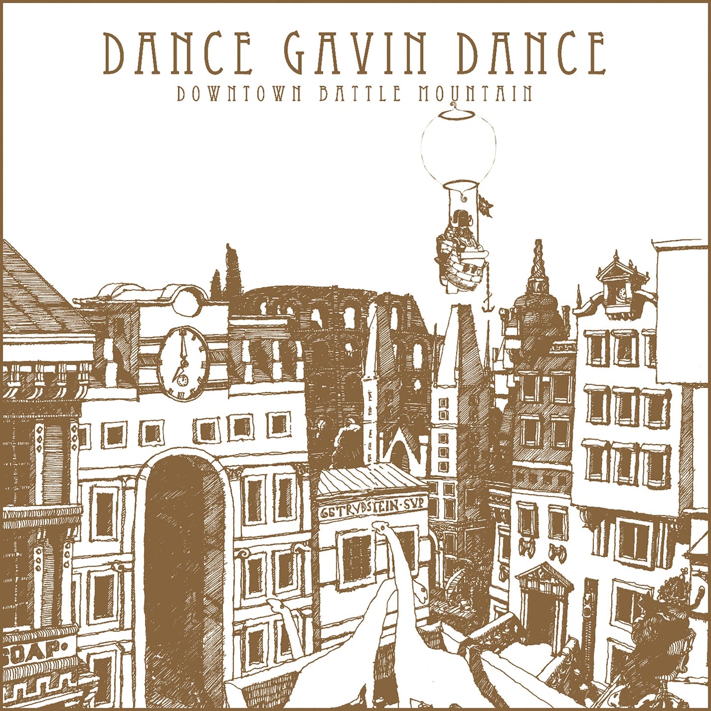 Dance Gavin Dance - Downtown Battle Mountain [Eco Black Vinyl]