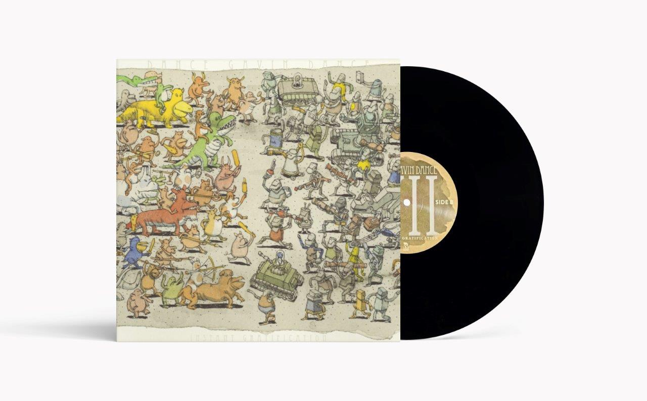 Dance Gavin Dance - Instant Gratification  [Eco Black Vinyl]