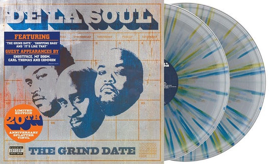De La Soul - The Grind Date (20th Anniversary Edition) [2LP Clear & Blue Splatter] (ONE PER PERSON)