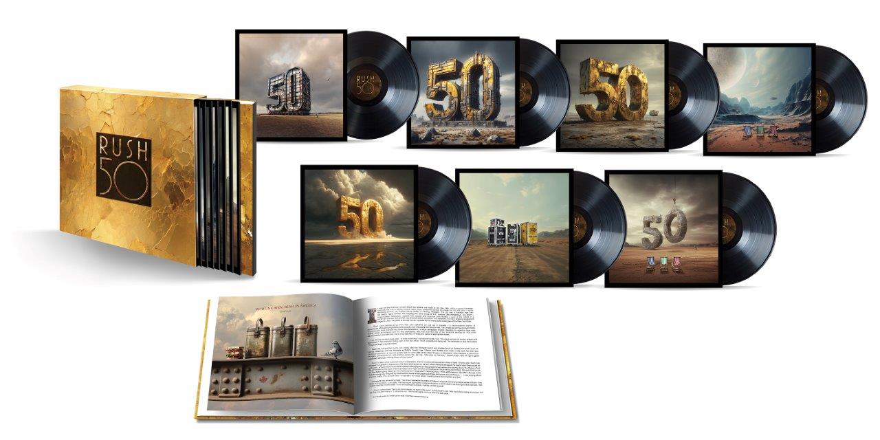Rush - Rush 50 [7LP Black] (LIMITED EDITION)