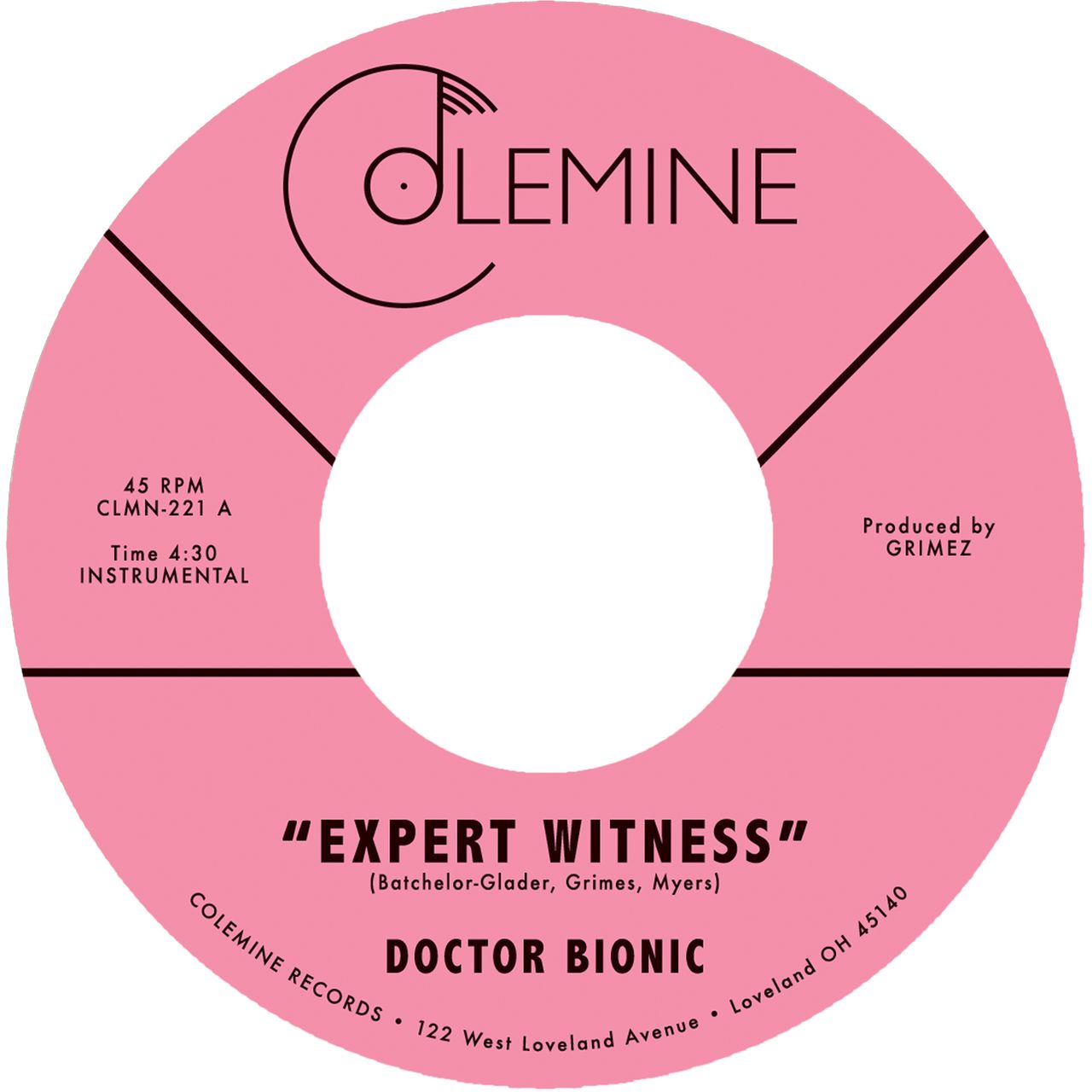 Doctor Bionic - Expert Witness b/w Mistake [7" Single]