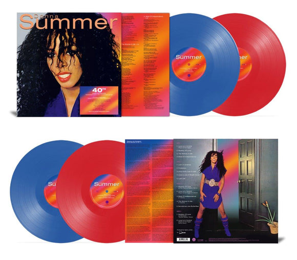 Donna Summer - Donna Summer - 40th Anniversary Edition (140g Blue and Red Vinyl)