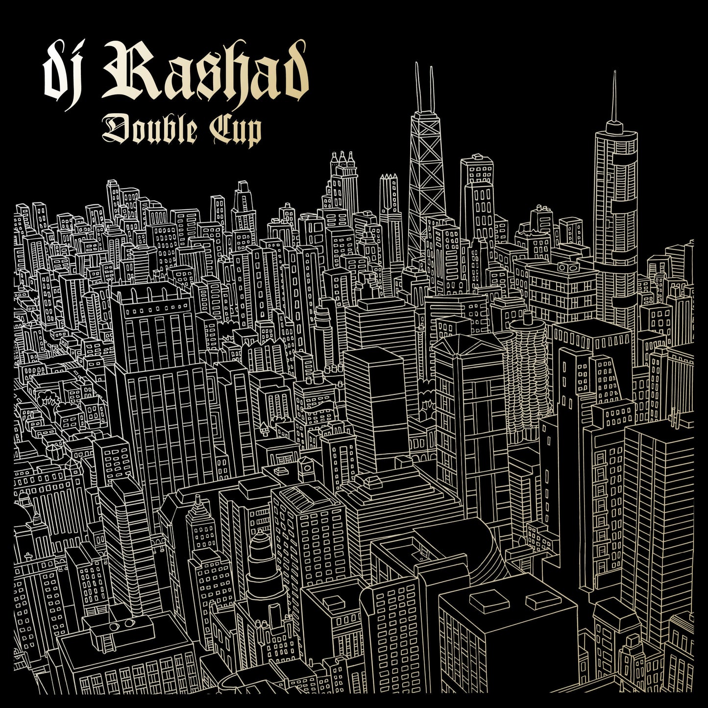 DJ Rashad - Double Cup - 10 Year Anniversary Reissue [Gold Vinyl]