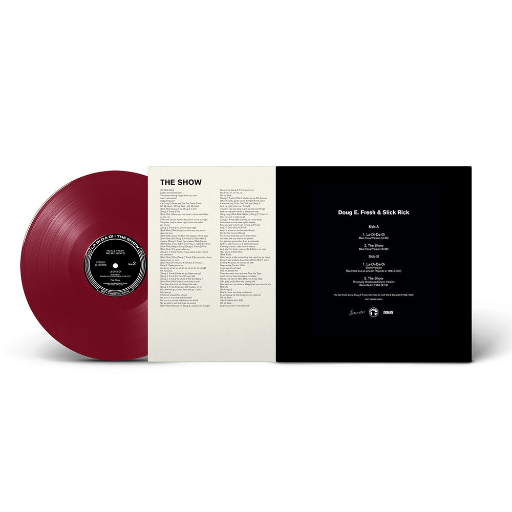 Doug E. Fresh & Slick Rick - La-Di-Da-Di / The Show (40th Anniversary Edition) [Ruby Red Vinyl]
