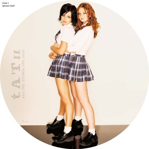 t.A.T.u - All The Things She Said [Picture Disc]