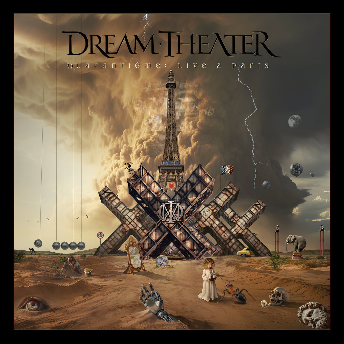 Dream Theater - Quarantième: Live à Paris [Special Edition 3CD+2Blu-ray Digipak in Slipcase]