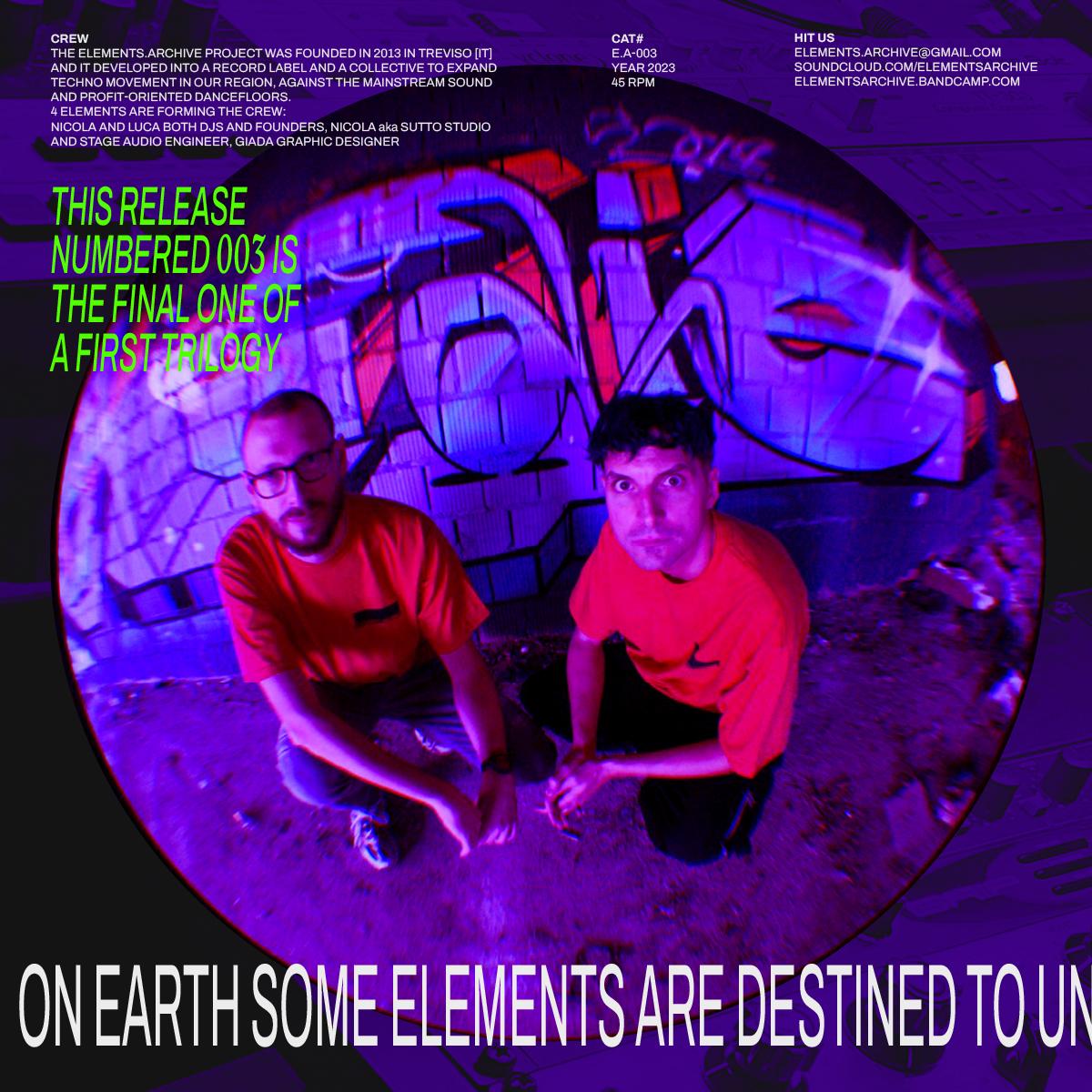 K.O.E. / Elements.Archive - Elements.Archive 003 [180 grams / transparent green vinyl / incl. inserts]