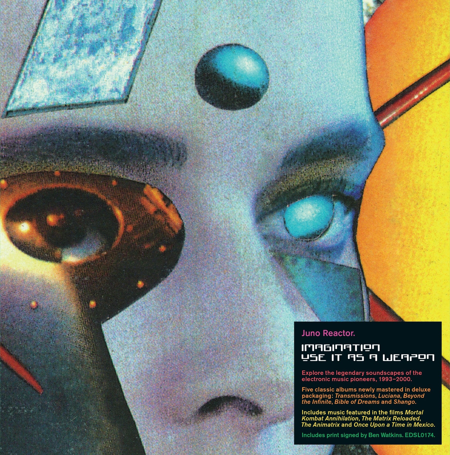 Juno Reactor - Imagination, Use It As a Weapon (Signed Edition) [5CD]