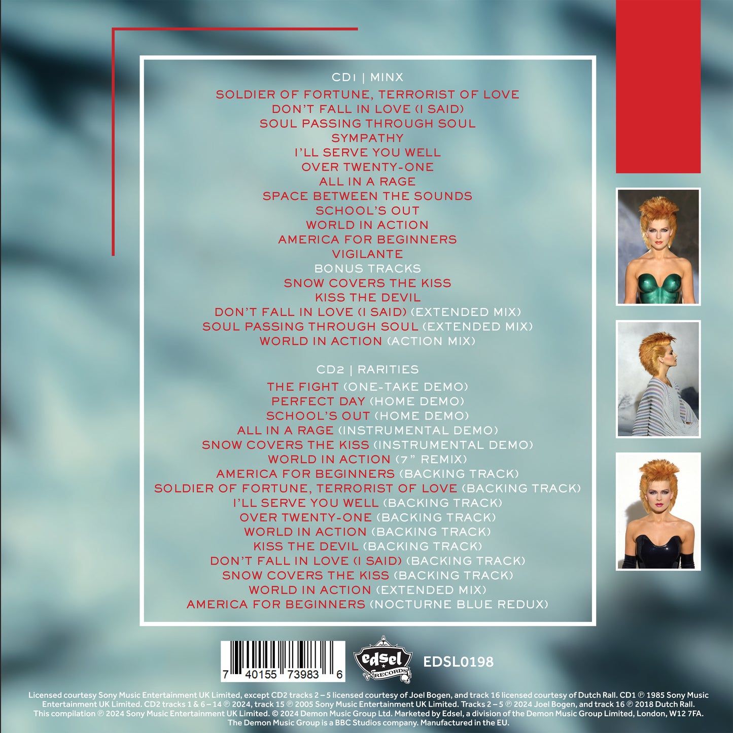 Toyah - Minx [2CD Deluxe Gatefold Packaging]