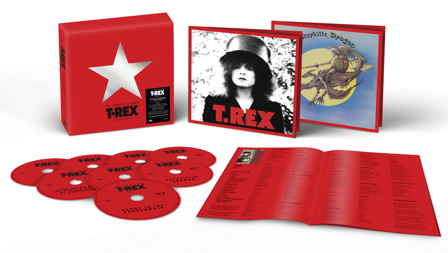 T.Rex - The Studio Albums 1970 - 1977 [8CD]