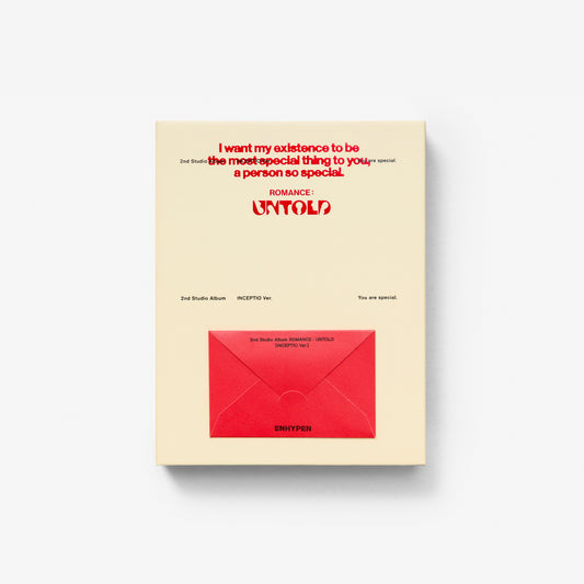 ENHYPEN - ROMANCE : UNTOLD [INCEPTIO Ver.] (CD)