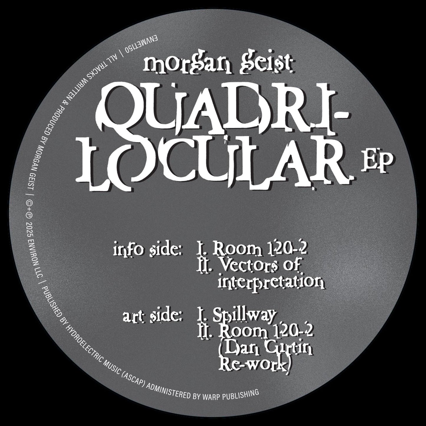Morgan Geist - Quadrilocular EP