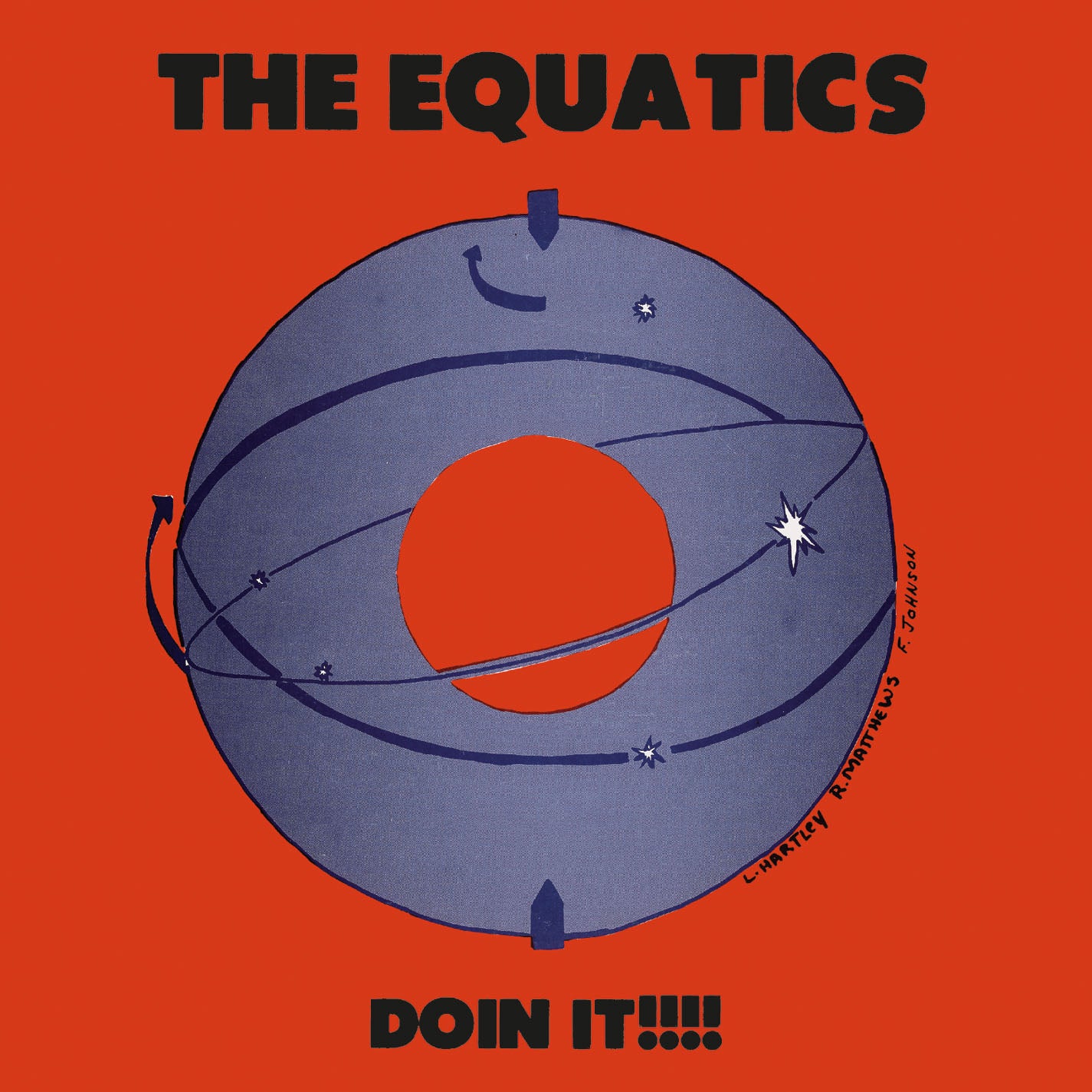 The Equatics - Doin It !!!! [Blue Viny]