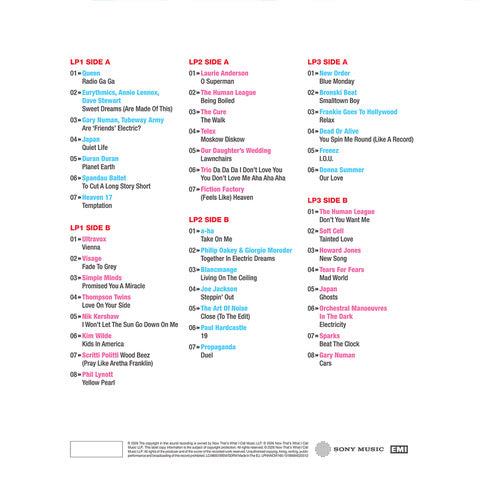 Various Artists - NOW That's What I Call An Era - (FEELS LIKE) HEAVEN : 1978-1985 [3LP Red, Blue, Pink]