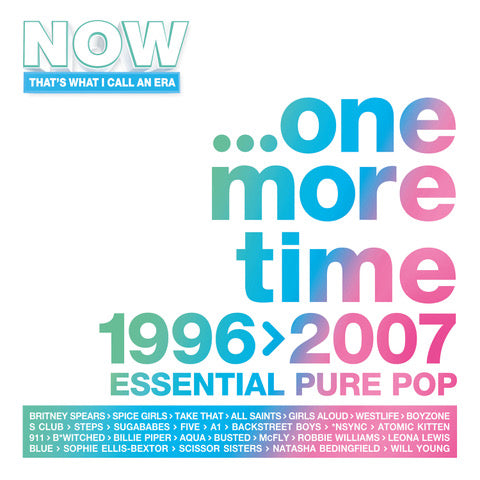 Various Artists - NOW That's What I Call An ERA - ONE MORE TIME: 1996-2007 [3LP PINK, BLUE, GREEN]