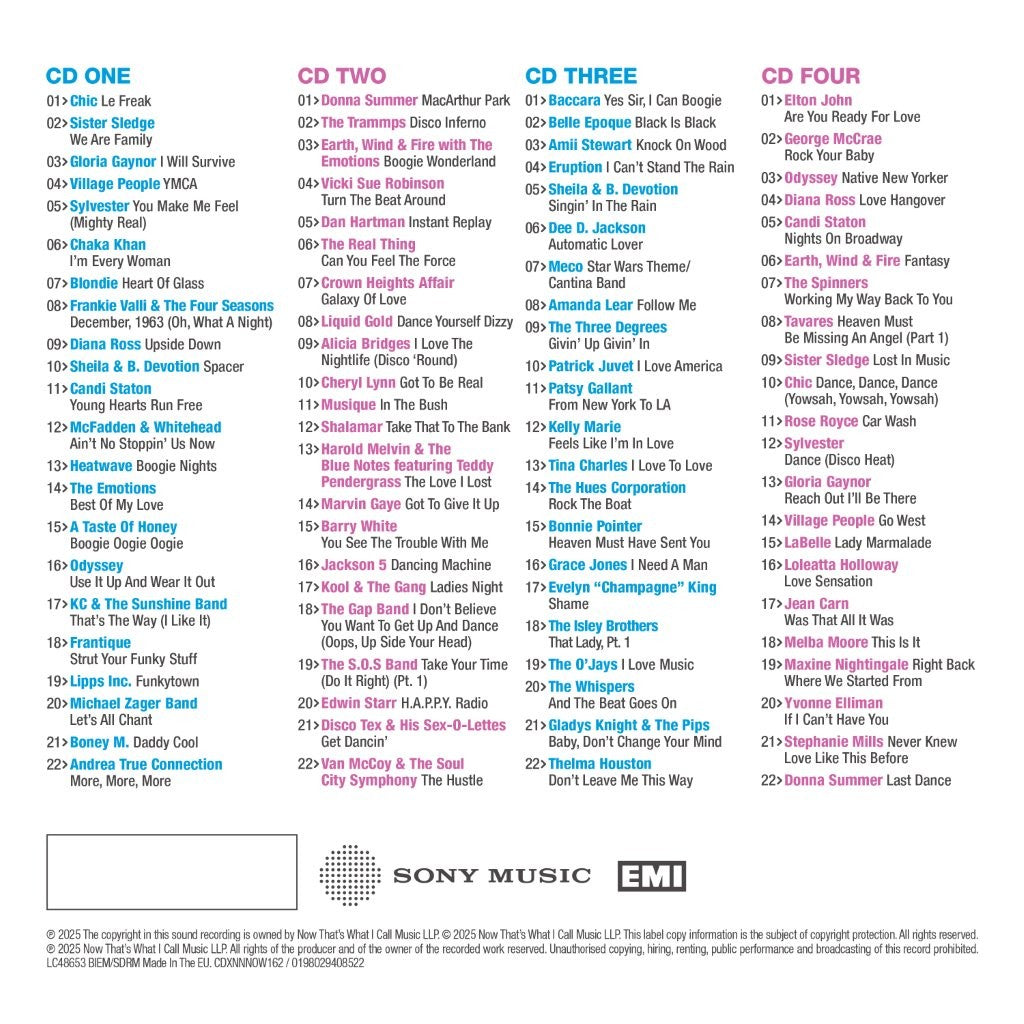 Various Artists - NOW That's What I Call An Era - Disco: 1973-1980 [4CD Hardback]