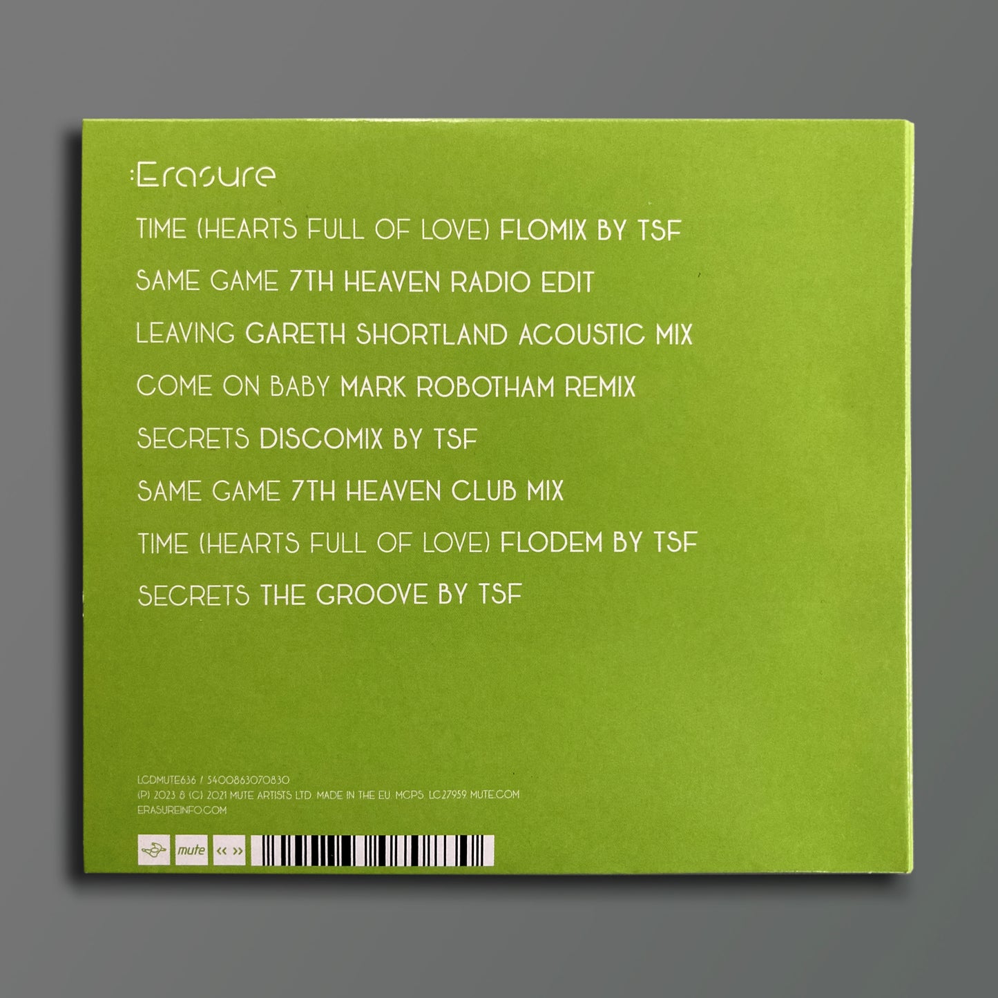 Erasure - Ne:EP Remixed [CD]